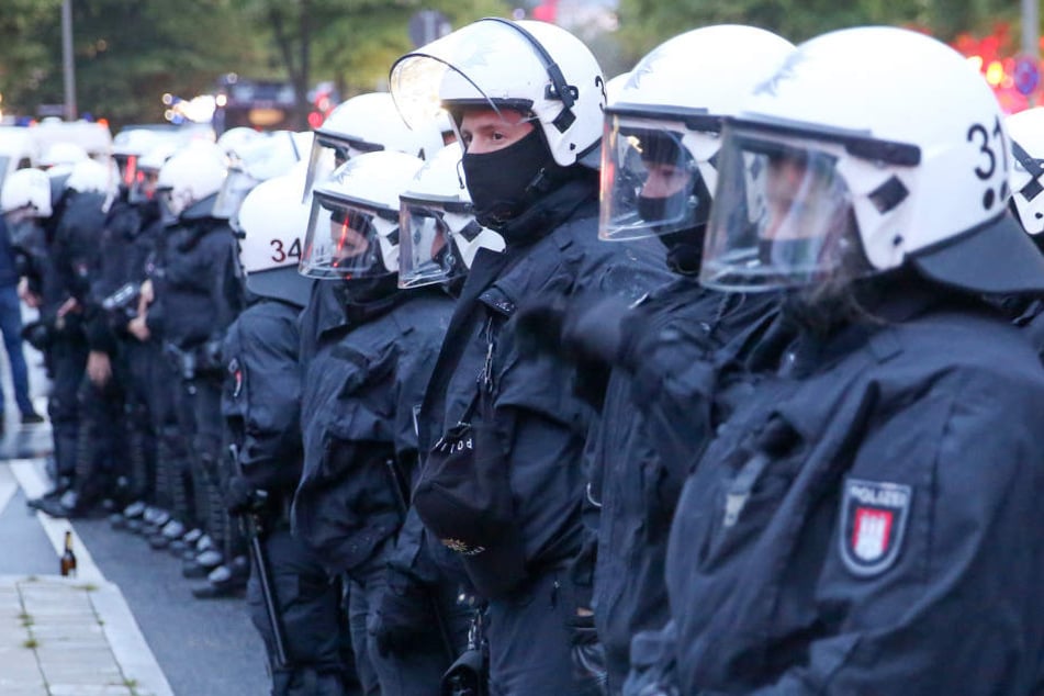 Hamburger Bereitschaftspolizisten beim G20-Gipfel. (Archivbild.)