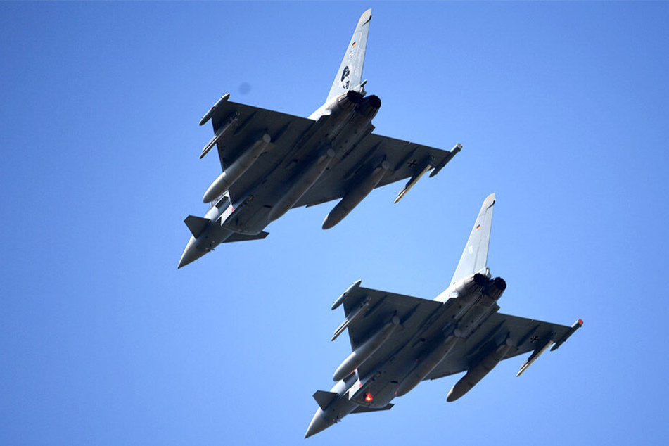 Zwei Eurofighter sind über der Müritzregion abgestürzt. (Symbolbild)