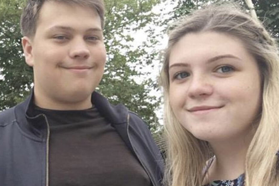 Amy mit ihrem Ex-Freund. Das Bild stammt aus glücklichen Tagen des Paares.