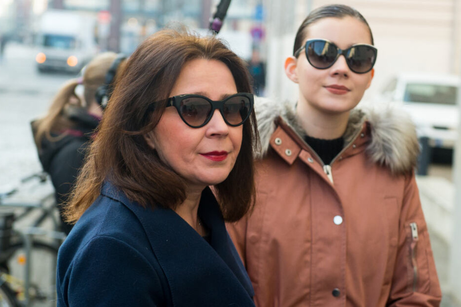 Nathalie Volk unterstützte ihre Mutter beim Gang vor Gericht. (Archivbild)