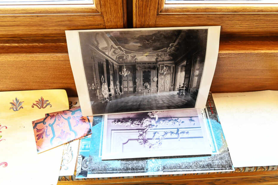 Unter anderem anhand historischer Fotos, das älteste von 1868, hat Müller die Verzierungen rekonstruiert.