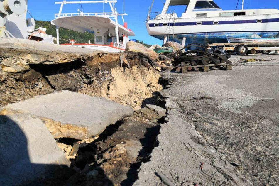 Immer wieder erschüttern Erdbeben Griechenland. Zuletzt gab es im Oktober 2018 ein heftiges Seebeben von der Insel Zakynthos.