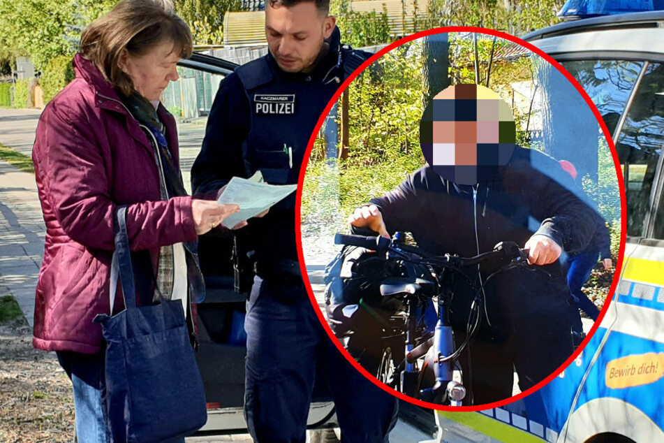 Rüpel-Radler brettert Frau ins Auto, flüchtet und geht dann auf Zeuge los