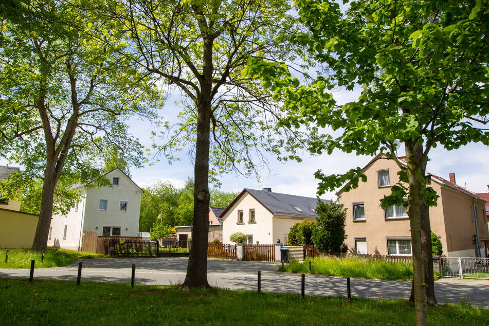 Gestörte Idylle in Plauen: Auch in der Straße Althaselbrunn stiegen Einbrecher in ein Haus ein, während die Bewohner schliefen.