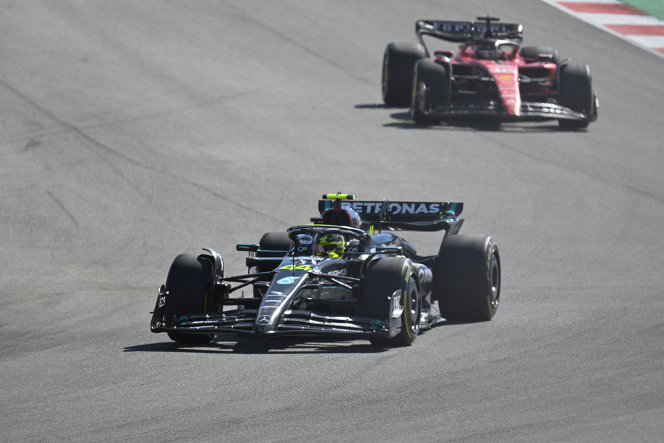 Sowohl Lewis Hamilton (38, v.) als auch Charles Leclerc (26) wurden beim Großen Preis der USA mehrere Stunden nach Rennende disqualifiziert.
