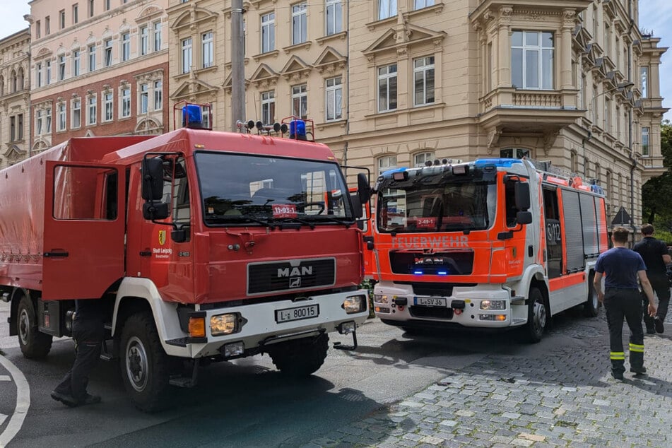 Die Feuerwehr rückte an, nachdem jemand einen Umschlag mit weißem Pulver erhalten hatte.