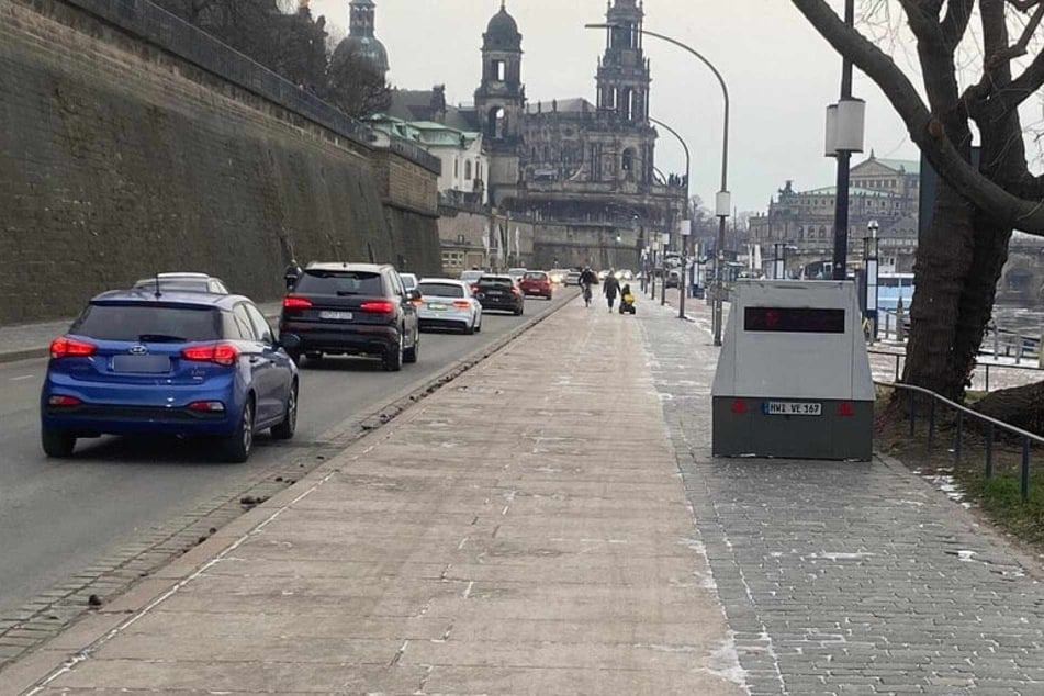 Neues Jahr, neuer Standort: Superblitzer steht jetzt woanders