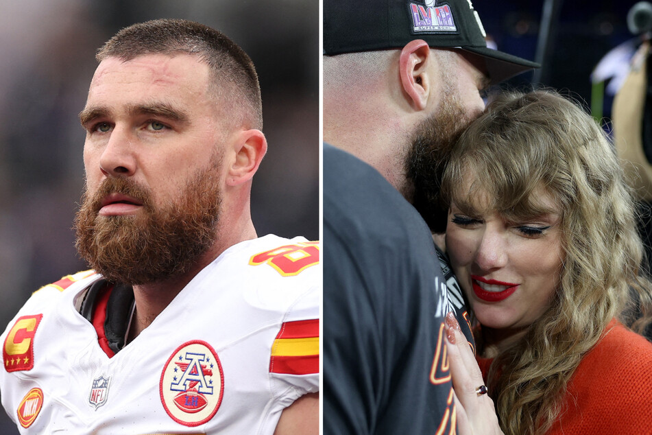Travis Kelce dished on his viral romance with Taylor Swift during an appearance on The Pat McAfee Show on Wednesday.