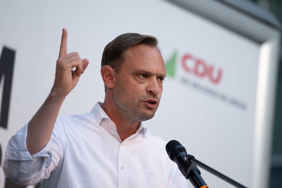 Alexander Dierks (36, CDU) verfolgte die Wahl im Landtag in Dresden.