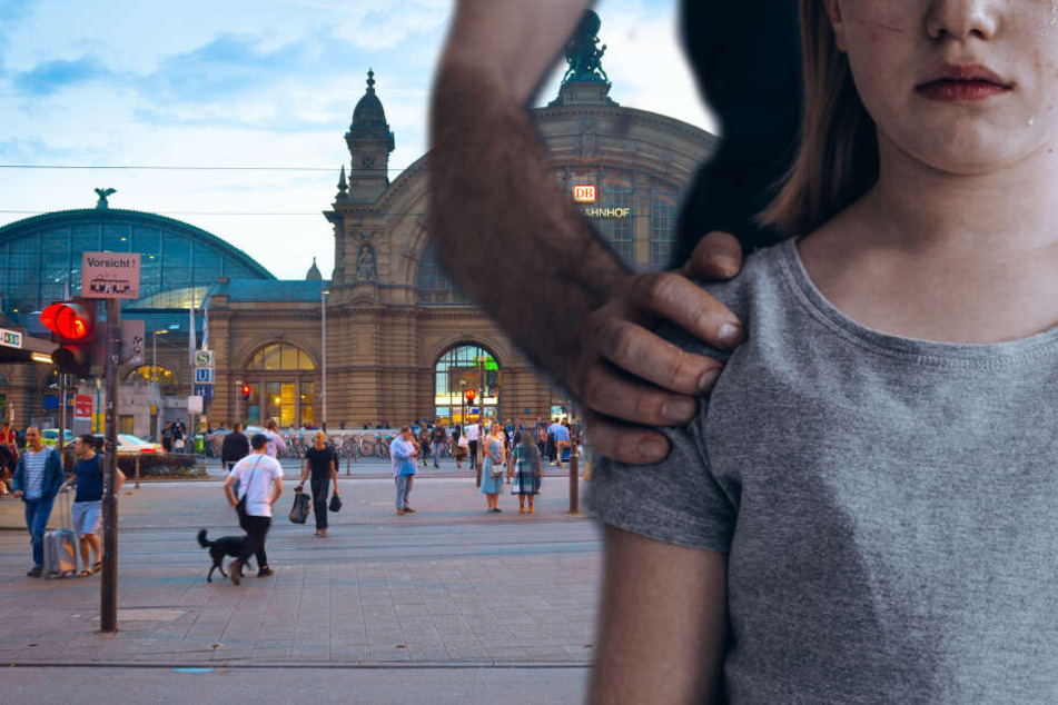 Fotomontage: Der 27-Jährige wollte die Kinder gegen den Willen der Mutter am Hauptbahnhof in Frankfurt entführen (Symbolbild).