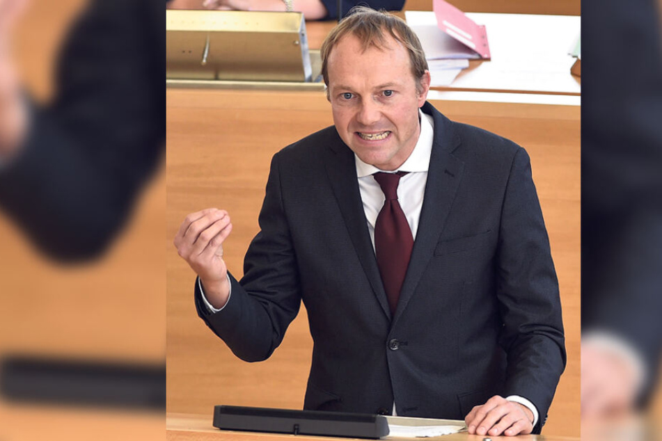 Kämpft im Landtag für einen kommunalen Baumschutz: Wolfram Günther (45), Fraktions-Chef der Grünen.