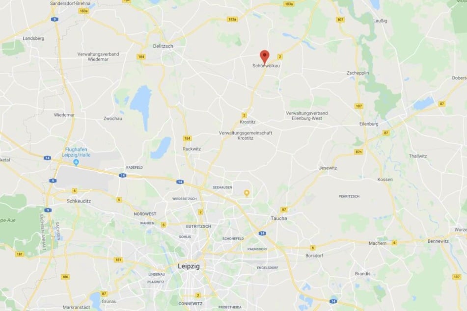 Der Unfall ereignete sich nahe Schönwölkau in Nordsachsen.