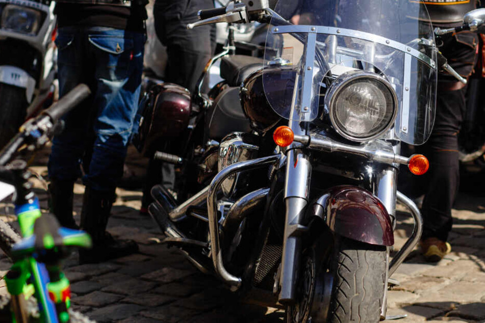 Die Biker-Truppe sammelt seit 2015 Geld für verschiedene gemeinnützige Projekte. (Symbolbild)