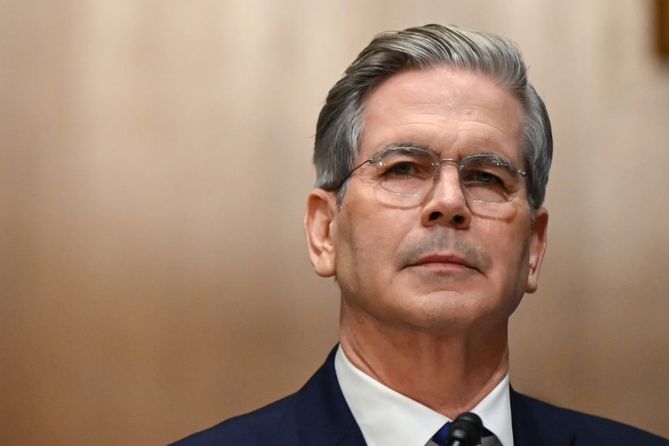 US investor and hedge fund manager Scott Bessent testifies before a Senate Finance Committee hearing on his nomination to be Secretary of the Treasury, on Capitol Hill in Washington, DC, on January 16, 2025.