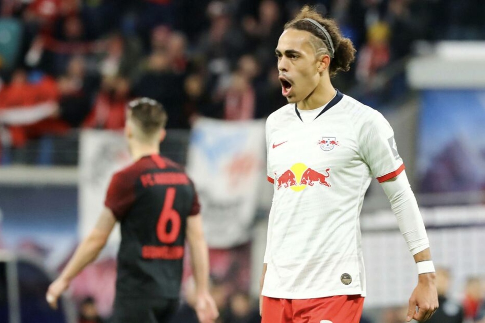 Yussuf Poulsen erzielte den zweiten Treffer gegen den Zweitligisten Osnabrück.