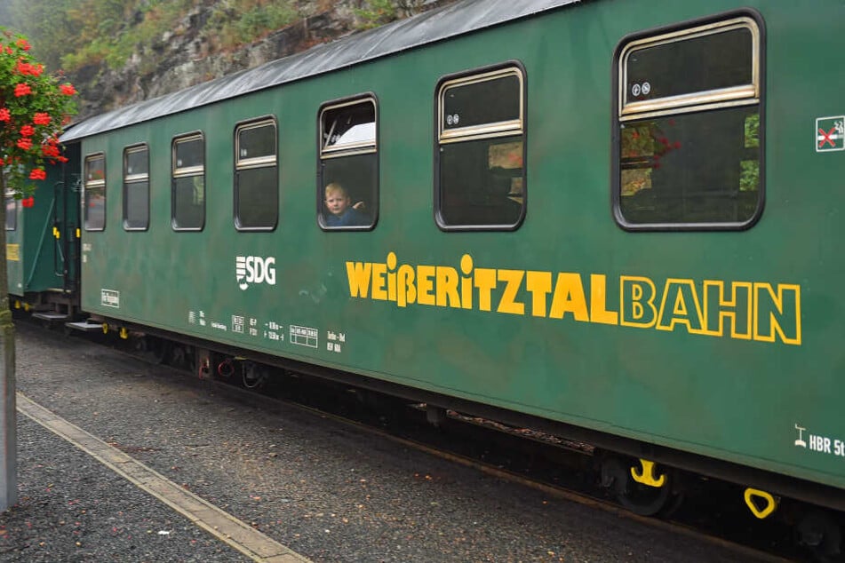 Wegen Bauarbeiten waren weniger Fahrgäste mit der Weißeritztalbahn unterwegs.