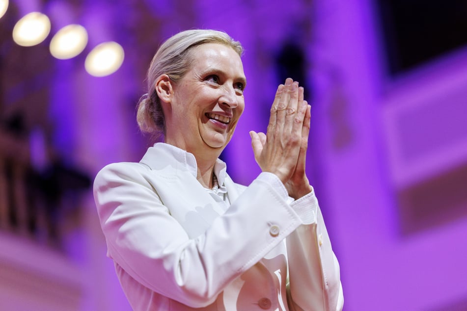 Alice Weidel (47) möchte in Erfurt zusammen mit Tino Chrupalla wiedergewählt werden. Beide wollen Parteichefs der AfD bleiben.