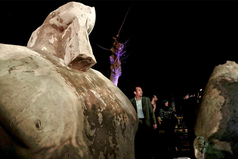Doch nicht Ramses II.: Die Statue stellt wohl Pharao Psammetich I. dar.
