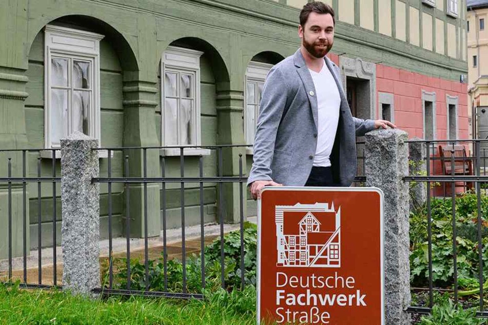 Stefan Halang (31) ist der
Sprecher der sieben beteiligten Gemeinden.