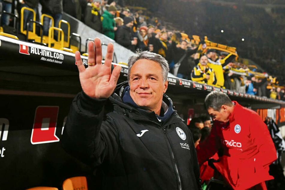 "Das ist eine heiße Situation für die", weiß Dynamos Ex-Coach Uwe Neuhaus, der seit Dezember 2018 Trainer der Arminia ist.