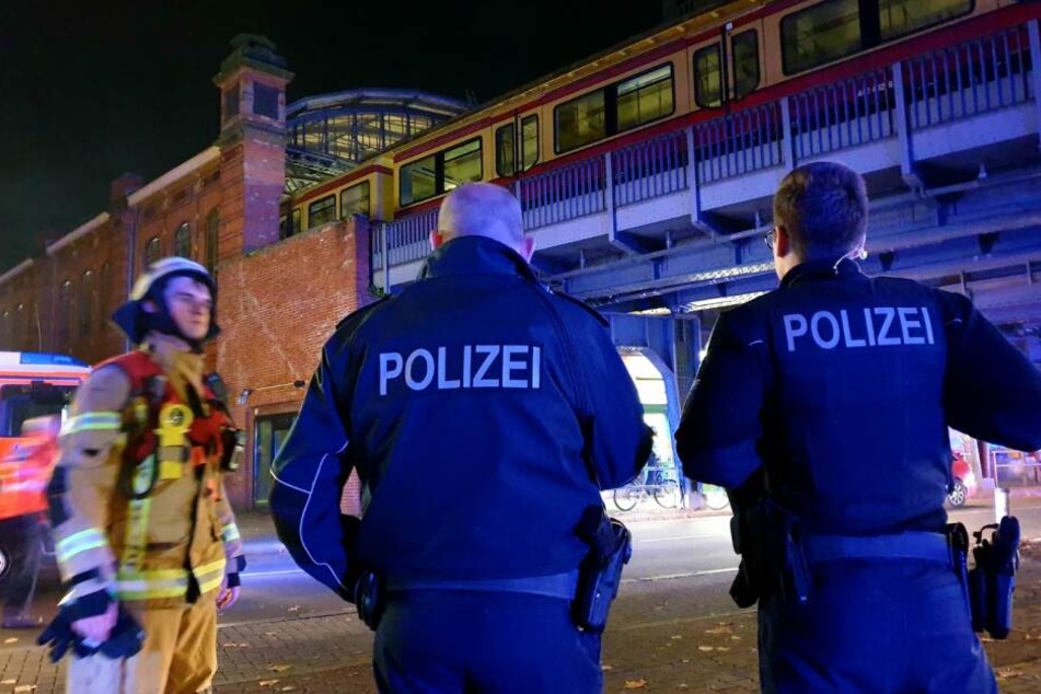 Am S-Bahnhof Bellevue hat am Samstagabend ein Zug gebrannt.