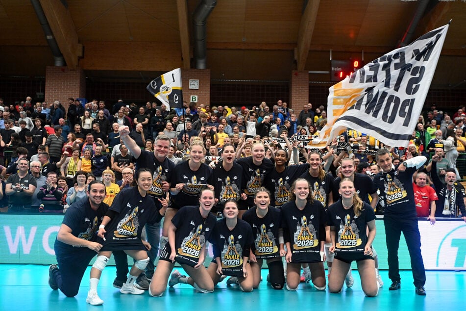 Beim Jubel der Suhlerinnen blieb den DSC-Mädels nur die Zuschauerrolle.