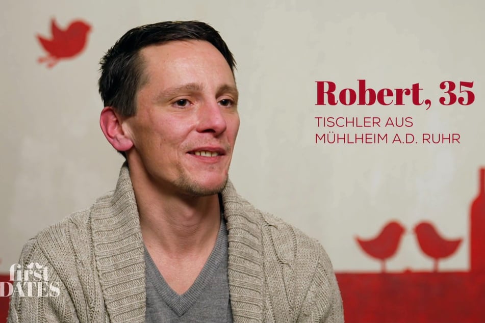 Robert (35) ist auf Anhieb von seiner Date-Partnerin begeistert.