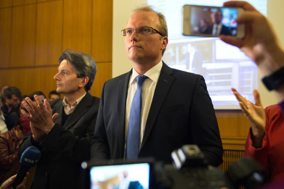 Jochen Ott (SPD) im Jahr 2015 nach der Niederlage bei der Oberbürgermeisterwahl gegen Henriette Reker (parteilos)