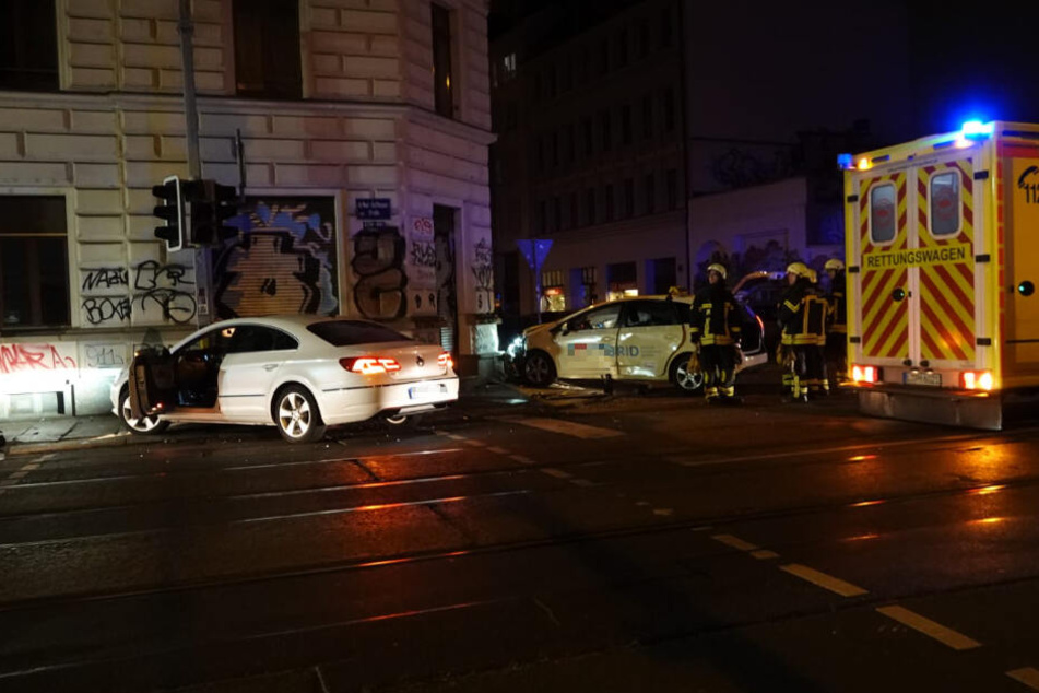 Mitten in der Nacht schepperte es in der Leipziger Südvorstadt.