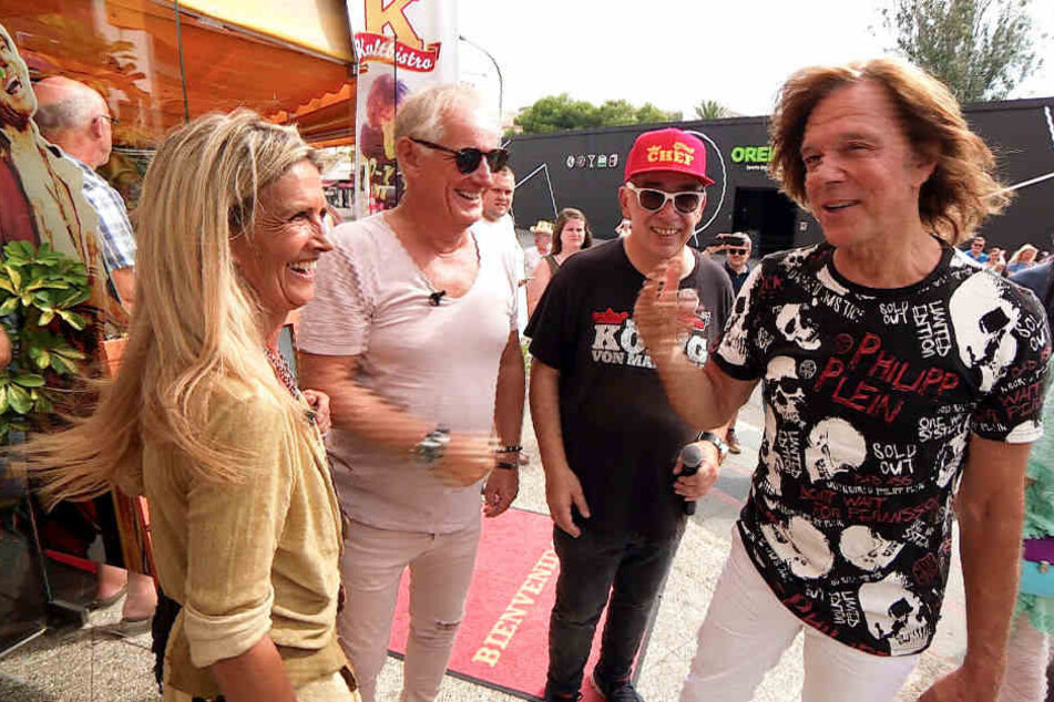 Wie reagiert Jürgen Drews auf den gleichnamigen Hit der beiden Auswanderer?
