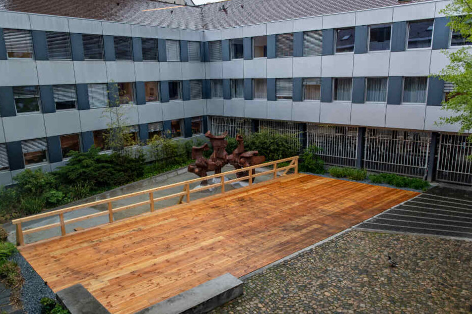 Das Landgericht in Freiburg.