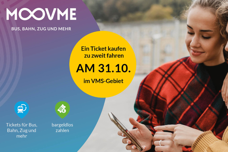 Jetzt MOOVME App downloaden und Vorteile sichern.