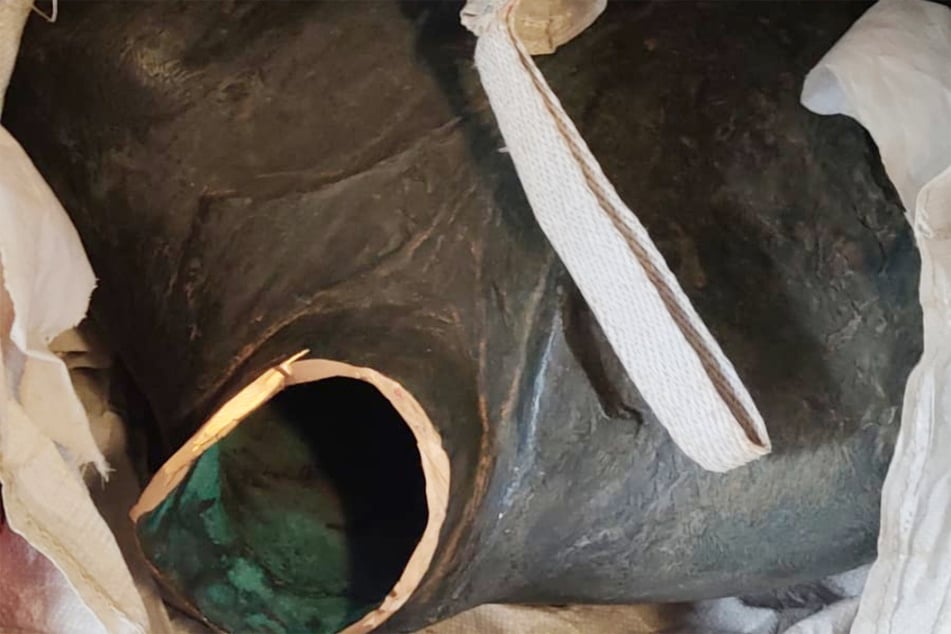 Offenbar wurde die Statur ohne Kopf gefunden.