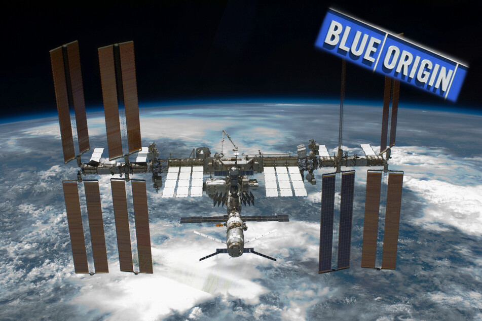 Blue Origin is planning a new space station, which could one day rival the International Space Station (pictured).