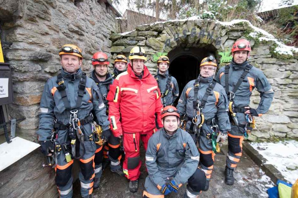 Das Team der Berufsfeuerwehr Plauen.
