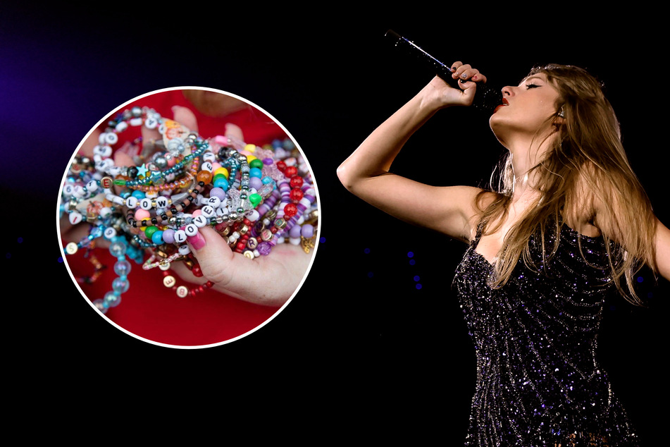 Law enforcement trade Taylor Swift friendship bracelets at Denver Eras Tour  stop