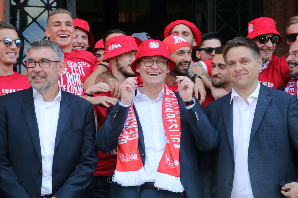 Am Saisonende wieder Grund zu feiern? Der 1. FC Union beginnt das große Abenteuer "Bundesliga" am Sonntag, 18. August 2019, gegen RB Leipzig.