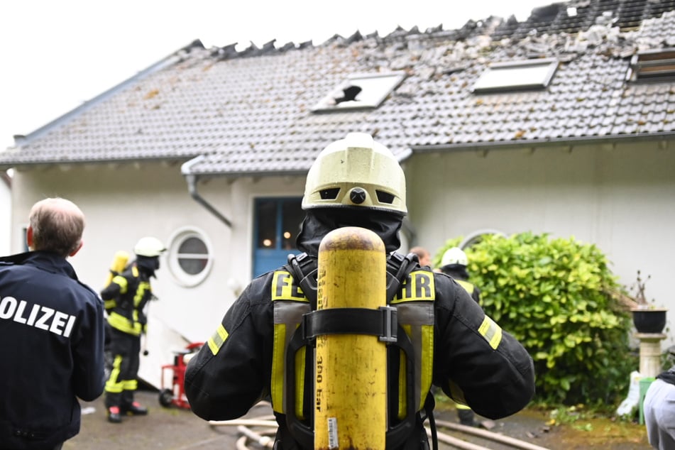 Zahlreiche Kräfte von Feuerwehr und Polizei waren am Mittwoch in Bad Münstereifel im Einsatz.