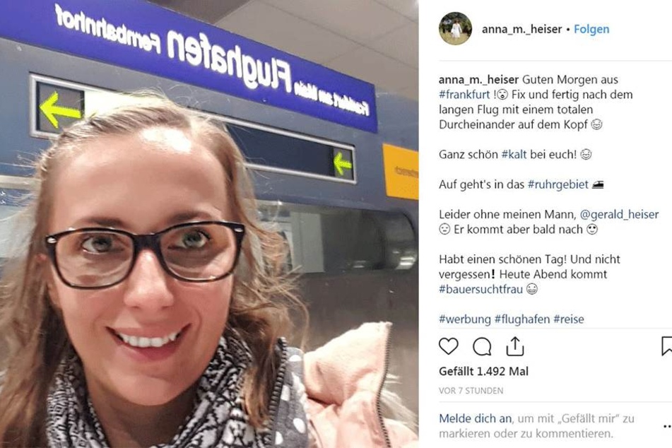 Anna kann noch lachen, auch wenn Gerald meilenweit entfernt ist.