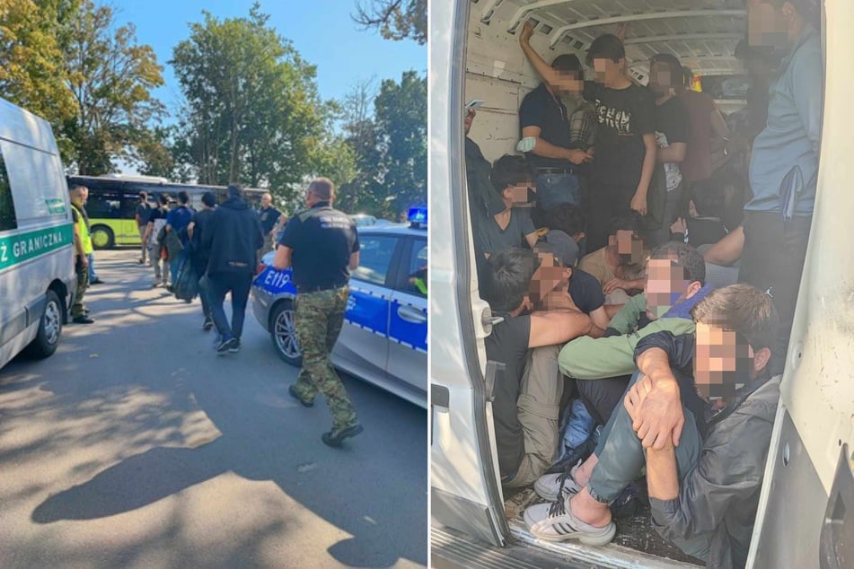 Verfolgungsjagd mit Bus! Fast 40 Migranten an Bord, Teenager am Steuer