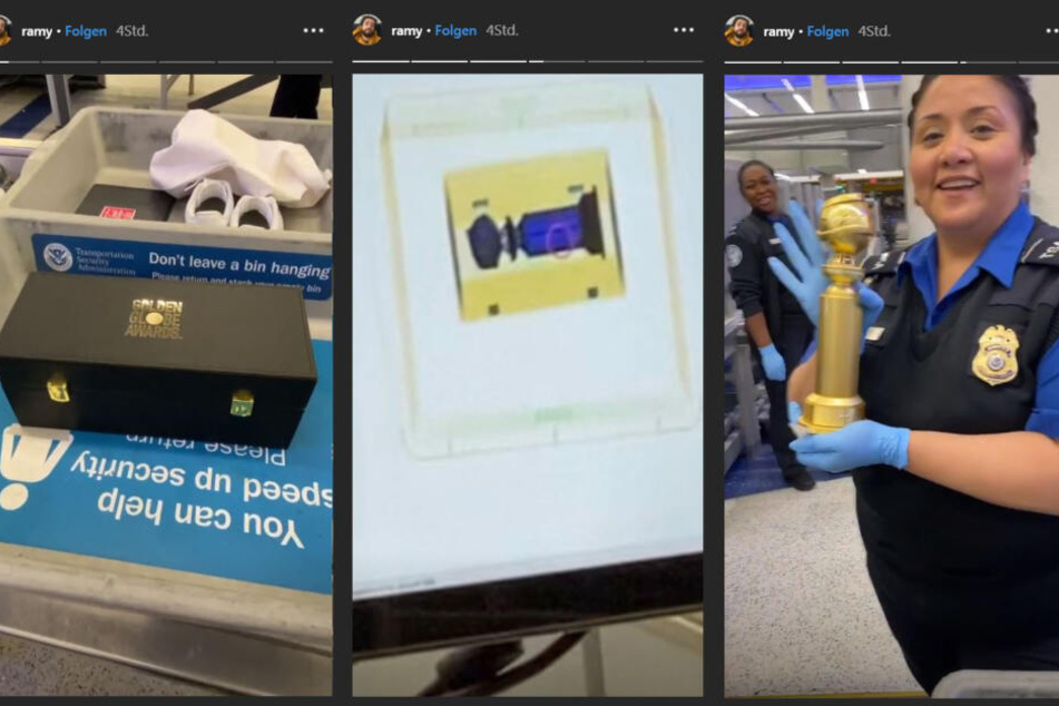Der Preis wurde ganz genau geprüft, wie Ramy Youssef in seiner Instagram-Story zeigte.