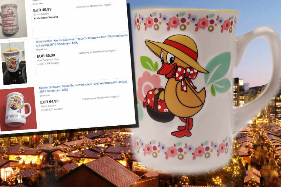 Verkäufer riefen in den vergangenen Jahren horrende Preise für die beliebten Kindertassen des Leipziger Weihnachtsmarktes auf. Davon waren jeweils nur 10.000 Stück zu haben.