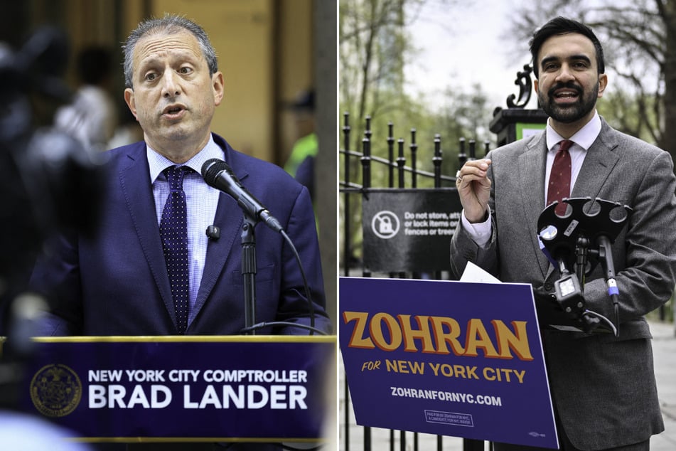 Zohran Mamdani and Brad Lander team up as early voting opens in NYC mayoral race!