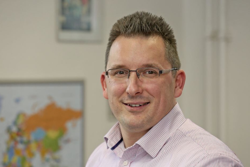 Jens Juraschka (43), Chef des Tafel-Trägervereins