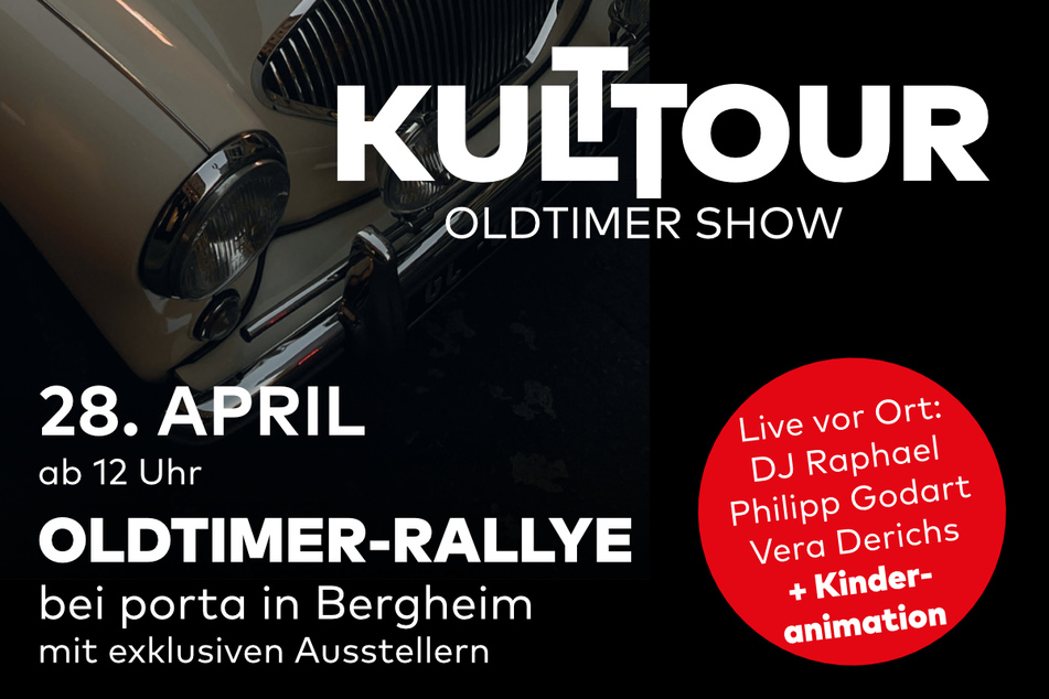 Die Kulttour Oldtimer Show ist zurück bei porta Bergheim!