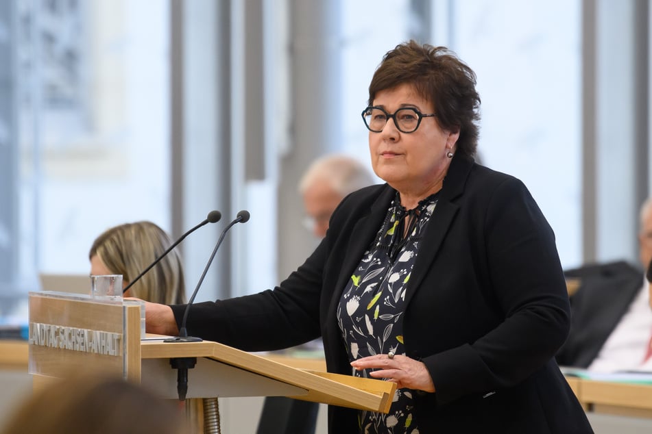 Sachsen-Anhalts Gesundheitsministerin Petra Grimm-Benne (63, SPD).