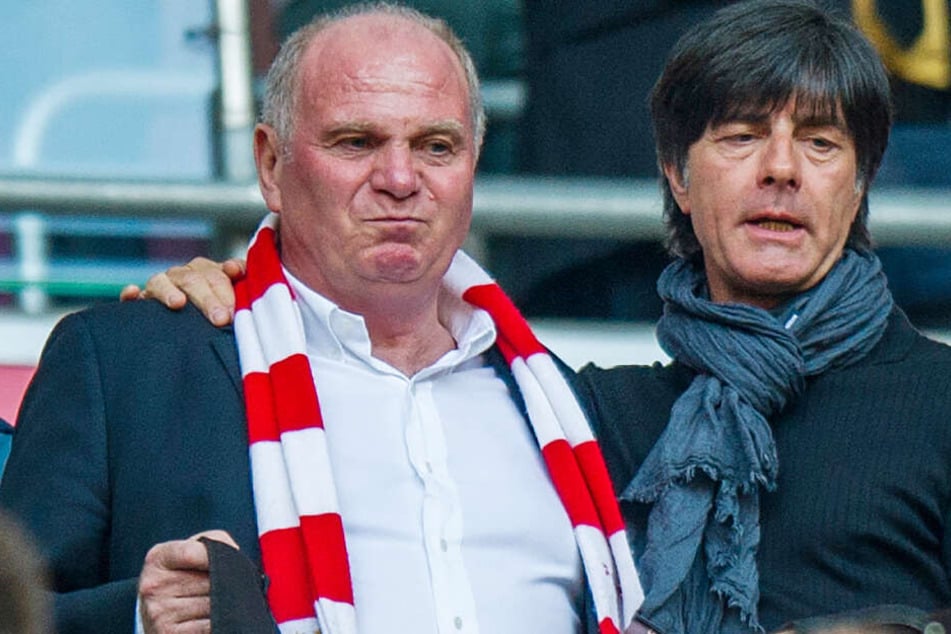 Uli Hoeneß wollte sich und Bundestrainer Joachim Löw den Trubel ersparen.