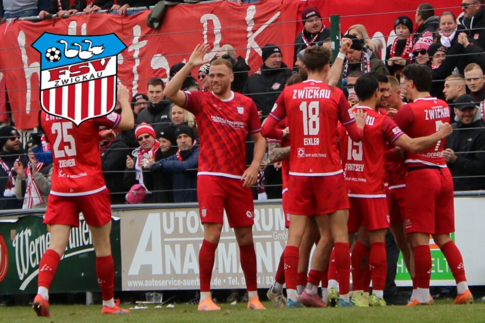 Vier Platzverweise in Auerbach! Zwickau steht im Halbfinale und trifft auf Stahl Riesa