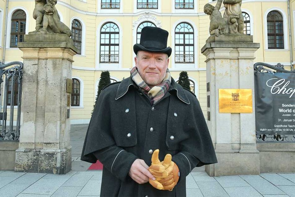 Wagenmeister Uwe Kulitzscher (46) liebt das eisige Wetter.