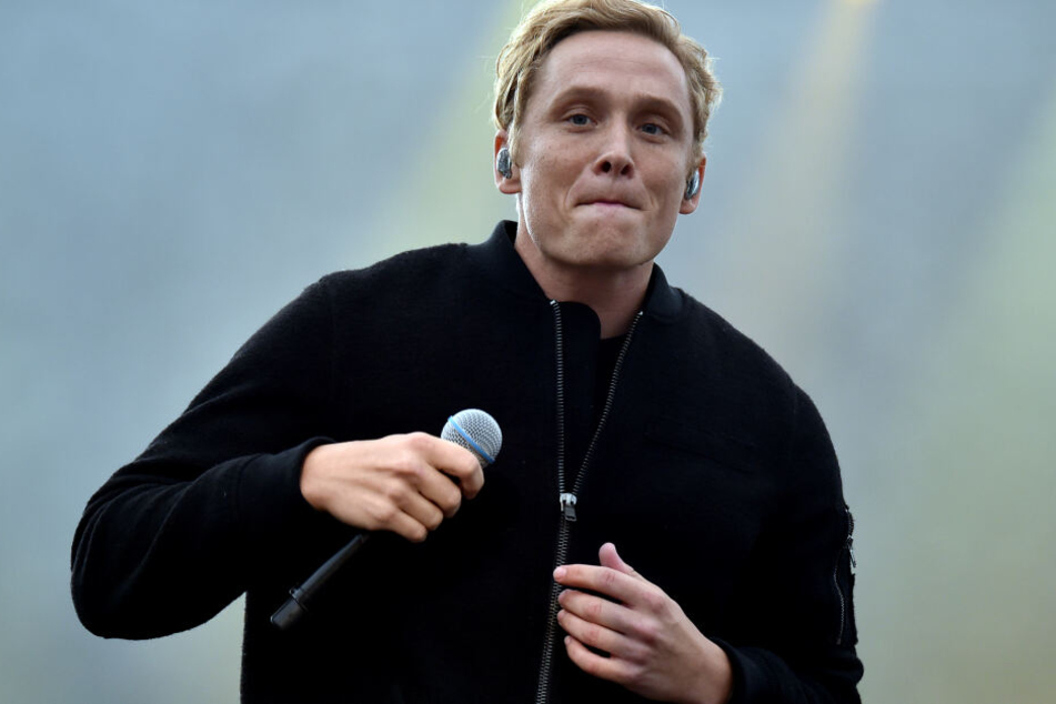Matthias Schweighöfer bei einem seiner Konzerte.